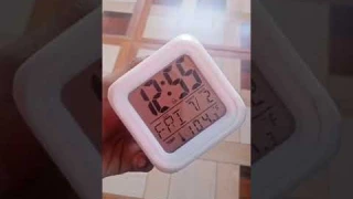 Colour Change Digital Alarm Clock 😝