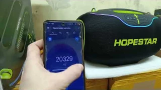 🔥РЕАЛЬНЫЕ ХАРАКТЕРИСТИКИ колонки Hopestar A80 350 Ватт 🔥Какой частотный диапазон Гц Hopestar А80 350