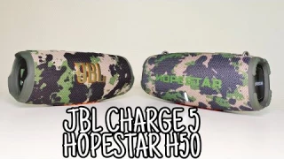 JBL CHARGE 5 VS HOPESTAR H50 "CAMOUFLAGE BATTLE!?"
