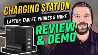 Quntis Charging Station Review | Charge Laptop, Tablet, Phone & Multiple Devices