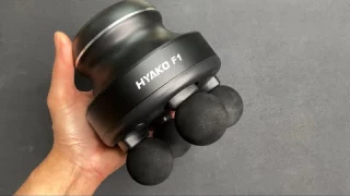 UNBOXING and REVIEW HYAKO F1 Massage Gun, Upgraded Mini 4-Heads Deep Tissue Percussion Massager