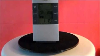 Equity 30221 Weather Forecast Alarm Clock / Silver