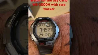 Watch for the day Casio WS-2000H #casiowatches #casiosteptracker#casiocollection