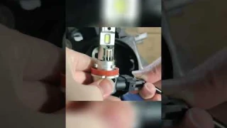 Time To Replace Your Car Fog Headlight Bulb H11 with LED Headlight Bulbs #howtoreplace #h11led #h11