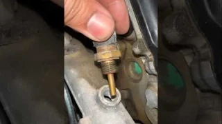Engine Coolant Temperature Sensor. #engine #automobile #mechanic