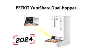 Ra mắt máy ăn tự động YumShare Dual-hopper có camera phiên bản 2024 🔥🔥