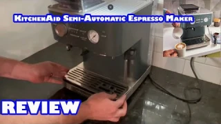 KitchenAid Semi-Automatic Espresso Machine with Burr Grinder (KES6551JP)-daniel