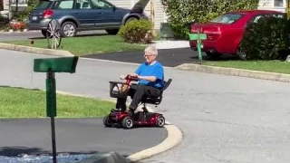 Vive 4 Wheel Mobility Scooter - Electric Powered Wheelchair Device - Compact Heavy Duty Mobile for T
