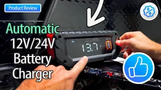 Charging Made Easy: Lithium Lifepo4 12V & 24V Battery Charger Review!
