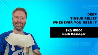 SKG HS500 Neck Massager Review – Instant Relief for Neck & Shoulder Pain!
