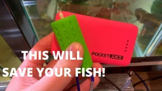 THIS PUMP WILL SAVE YOUR FISH!