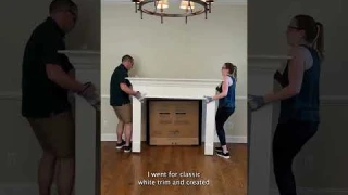 The Most Realistic Electric Fireplace: Heat & Glo Inception Mantel Kit Install