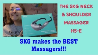 SKG Neck and Shoulder Massager H5 E  ~ Unboxing & Review