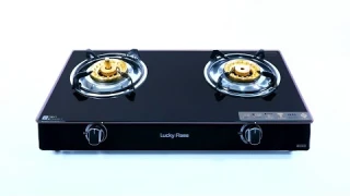 Lucky Flame AG -112SSC new innovation gas cooker : double safety function