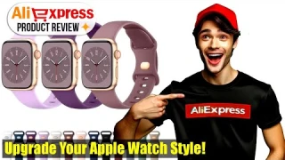 Soft Silicone Band for Apple Watch 8 7 6 - The Ultimate Comfort and Style Upgrade for Your