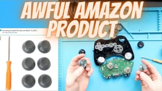 Xbox 360 Thumbstick Replacement from Amazon Review (They Suck)