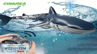 Smart Rc Shark whale Spray Water Toy Remote Controlled Boat ship Submarine Review