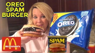 McDonald’s OREO SPAM Burger Review