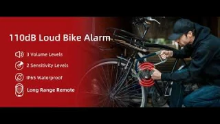 BANGTING 4FT Smart Alarm Bike Lock