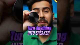 This Viral Amazon gadget Turns ANYTHING into a speaker ‼️ #shorts