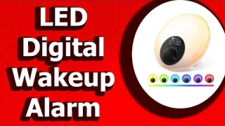 Light Sunrise Alarm Clock LED Digital Wakeup Alarm | Products Square Online
