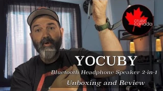 YOCUBY 2 in 1 Foldable and Retractable Wireless Neckband Earbuds