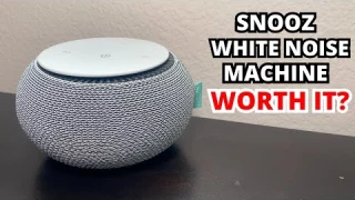 Snooz White Noise Machine Review: Best Sound Machine?