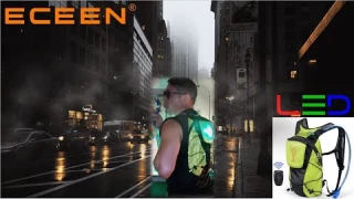 ECEEN LED Turn Signal Backpack Review | Cycle Safely In The Dark!