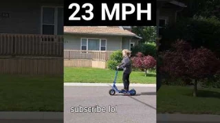 Making Kids Scooter DEADLY #diy #automobile #shorts #modify