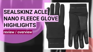 SEALSKINZ Acle Nano Fleece Gloves Review: Water Repellent & Touchscreen Friendly!