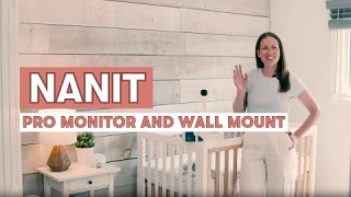 Nanit Pro Baby Monitor & Wall Mount | Baby Monitor Review | How to Install