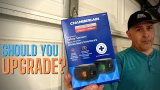 Should you UPGRADE? - 820CB New Chamberlain Safety Sensors #liftmaster #chamberlain #safetysensors