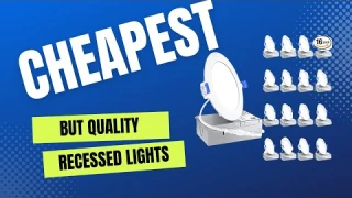 Ensenior 16 Pack 4 Inch Ultra-Thin LED Recessed Ceiling Light Review