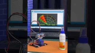 Making Object Detection Radar 📡 with Arduino Uno #shorts #cycling #shortsindia