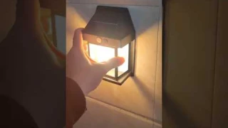 ⚡Solar Powered Wall Light #walllights #solarlight  #lighting