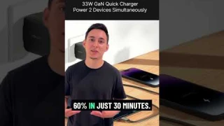 🔥 MINIX NEO P1 33W GaN Charger Review – Tiny but POWERFUL! ⚡ #FastCharging