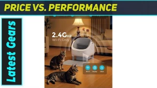 Invengo Self-Cleaning Litter Box: Never Scoop Again!