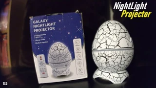 🪐 Dinosaur Egg Galaxy Projector - NightLight (LED)