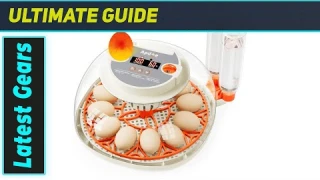 Apdoe 2025 Upgraded HatchPro 12 - The Best Egg Incubator for Beginners!