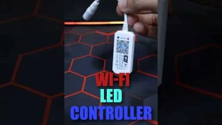 WIFI RGB LED CONTROLLER #wifi #led #rgb #tech