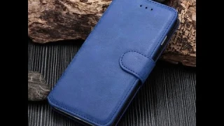 PTron iPhone 5/5S Wallet Flip Cover Case (Navy Blue) Retro Review