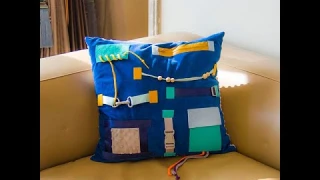 Fidget cushion for Alzheimer care