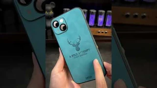 Deer Leather Phone Case for iPhone 14 13 12