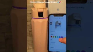 WaterH Boost Smart Bottle✨ by @GetWaterH #waterhboost #waterhbottle  #healthyhabits #drinkmorewater