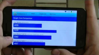 Benchmarks Mediatek MT6592 MTK6592 - Android 4.2.2 - Zopo ZP1000