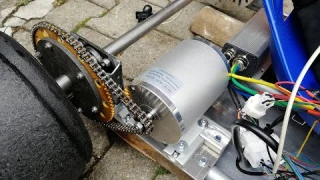 Speed of 72v 3000w Brushless DC Motor