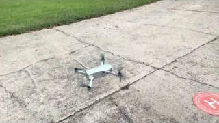Contixo F28 landing on driveway