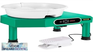VEVOR Pottery Wheel 9.8" LCD Touch Screen Pottery Wheel Forming Machine350W Electric Review
