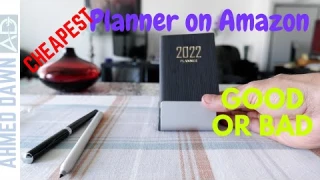 I Bought The Cheapest 2022 Pocket Planner on Amazon | Best Pocket Planner