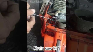Chainsaw machine carburettor petrol adjusting setting model 365#carburator#petrol#adjustment